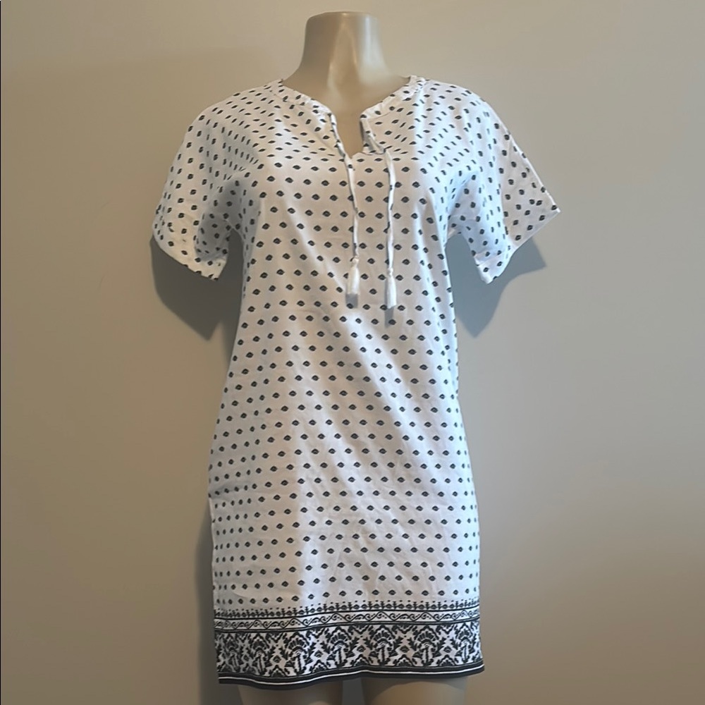 Vineyard Vines- Fan Border Print Tunic Dress size 0
